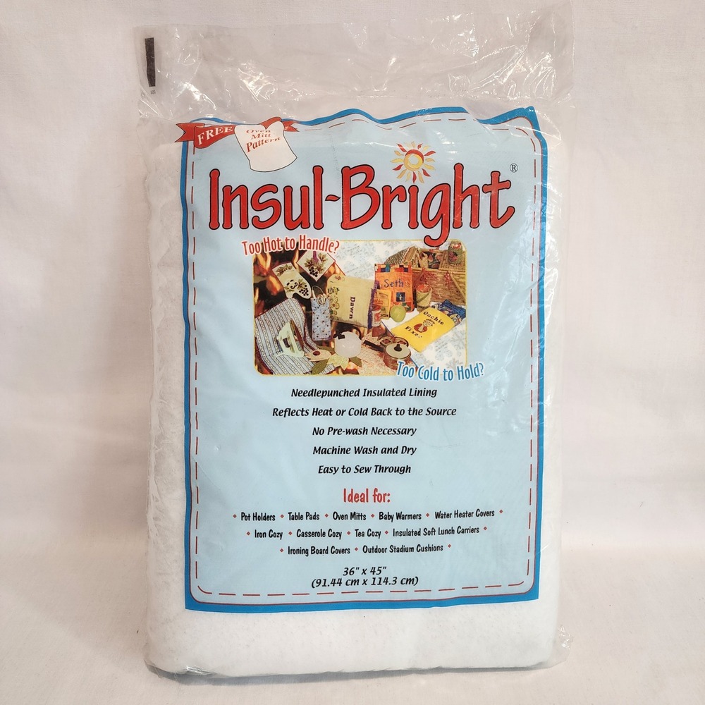 The Warm Company Insul-Bright Insulated Lining 36 x 45 Heat Reflective Batting